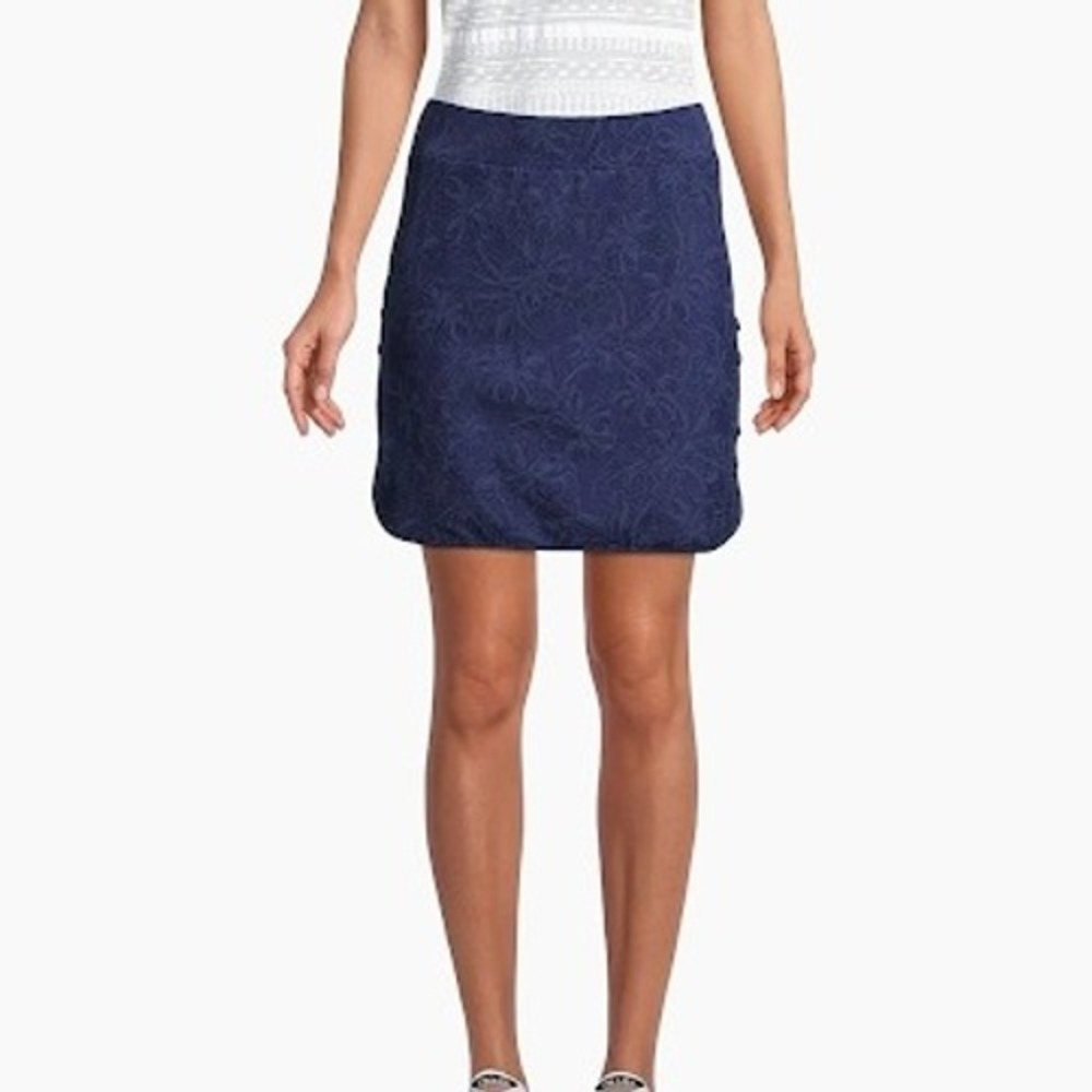 L'Etoile Sport Idas Golf Skort XS Navy Floral Skirt Shorts Activewear Pickleball